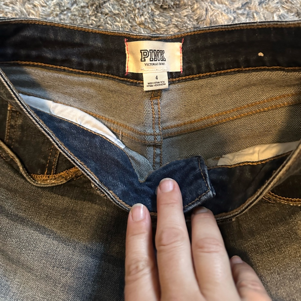 Victorias Secret Pink Denim Shorts size 4